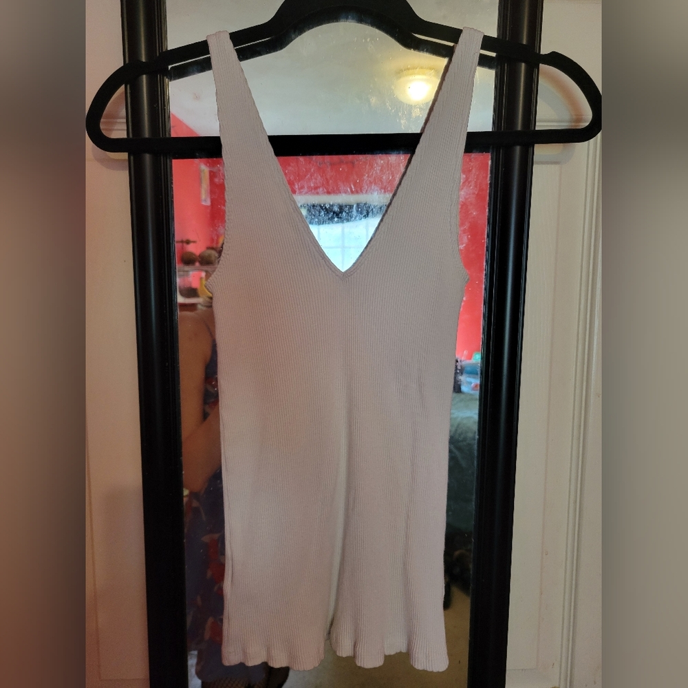 SET OF 8 | Express Women's Ribbed V-Neck Tank Tops XS (PINK 1 IS NWT) - Picture 7 of 12